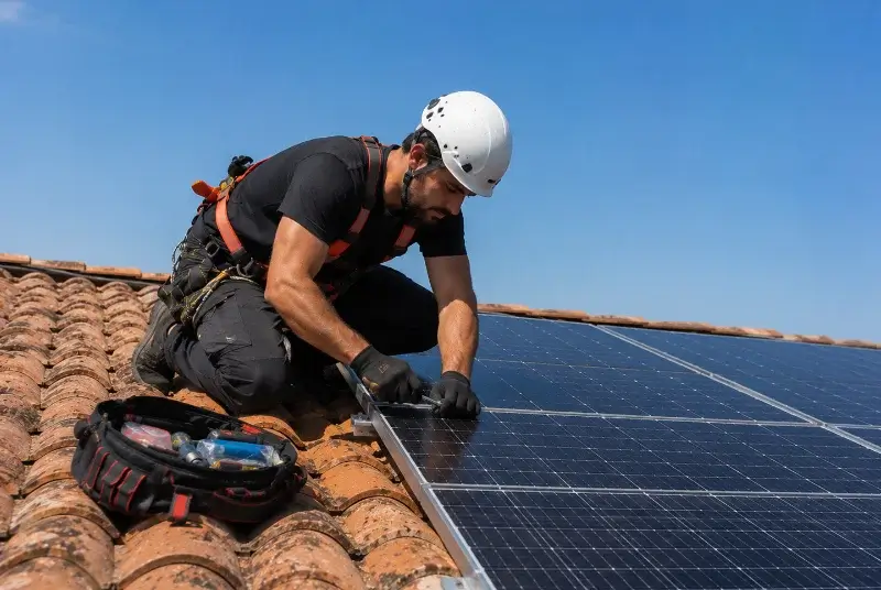 Maintenance et monitoring de panneaux solaires à Sonnac-sur-l'Hers